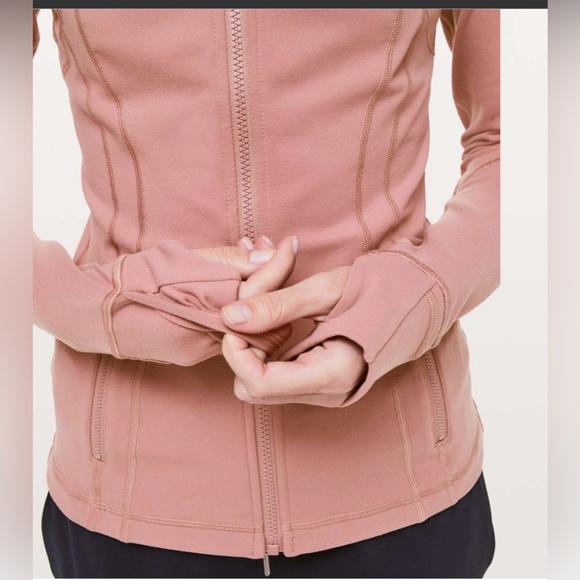 Lululemon pink define jacket size 8 - Picture 3 of 13